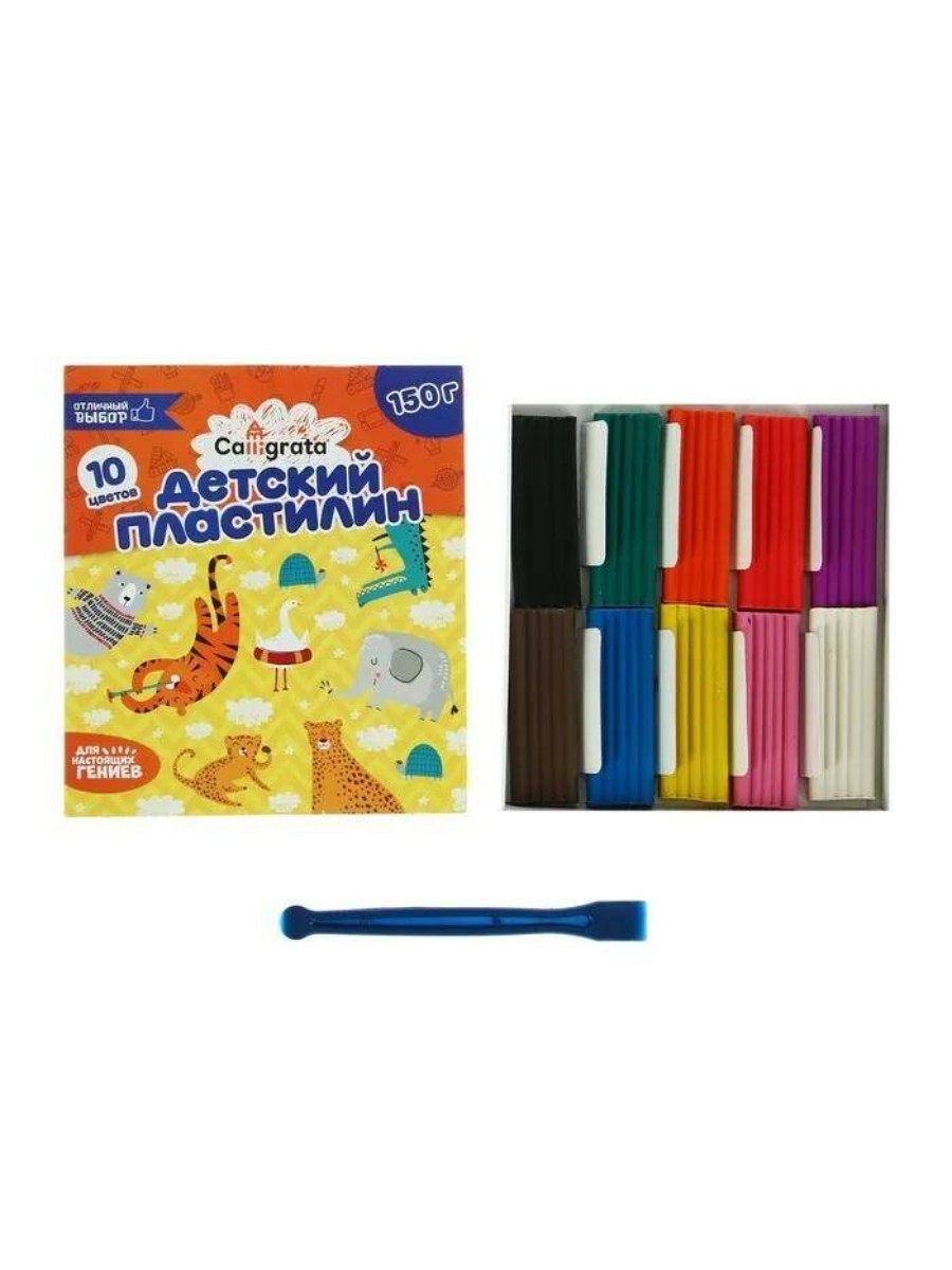 Пластилин Calligrata, 10 цветов, 150 г, (2шт.), Белый;желтый;зеленый;коричневый;красный;оранжевый;розовый;синий;фиолетовый;черный
Пластилин Calligrata, 10 цветов, 150 г, (2шт.), Белый;желтый;зеленый;коричневый;красный;оранжевый;розовый;синий;фиолетовый;черный