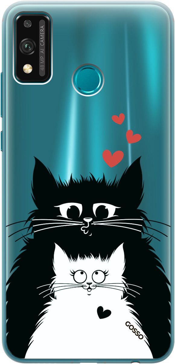 Силиконовый чехол на Honor 9X Lite с 3D принтом "Cats in Love" прозрачный, Прозрачный;белый, 241
Силиконовый чехол на Honor 9X Lite с 3D принтом "Cats in Love" прозрачный, Прозрачный;белый, 241
