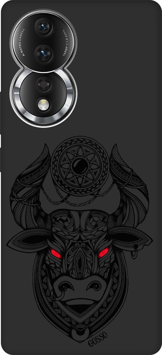 Матовый Soft Touch Чехол на Honor 80 с 3D принтом "Grand Bull" черный, Черный;красный, 159062
Матовый Soft Touch Чехол на Honor 80 с 3D принтом "Grand Bull" черный, Черный;красный, 159062