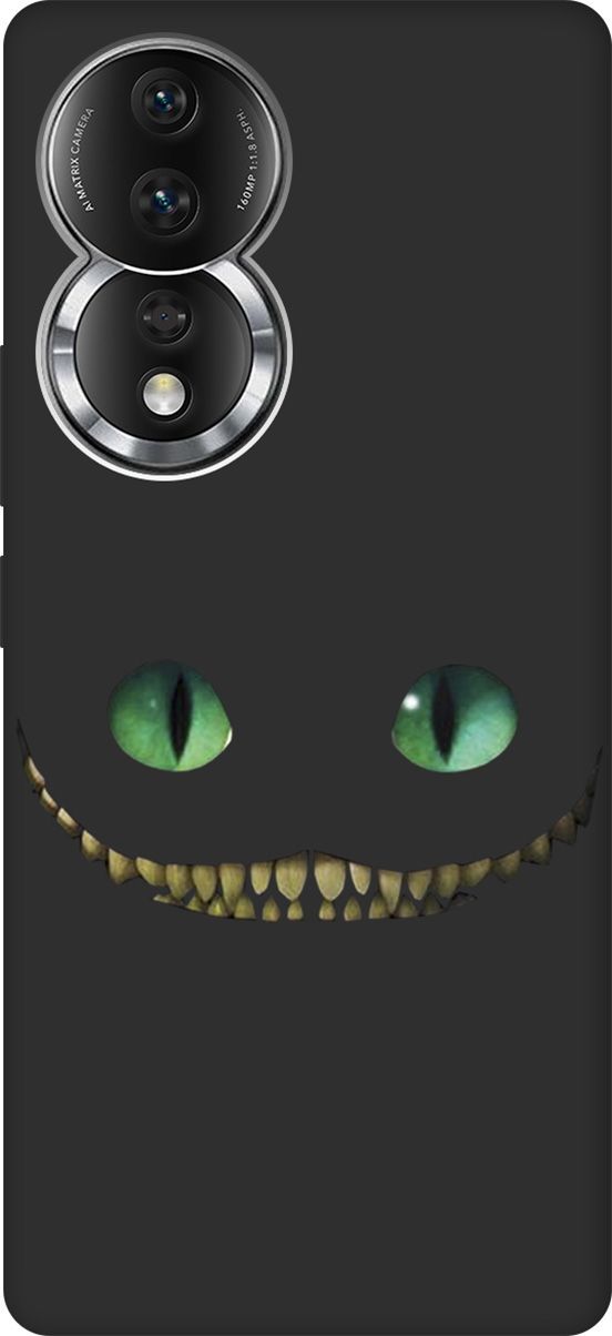 Матовый Soft Touch Чехол на Honor 80 с 3D принтом "Cheshire Cat" черный, Черный;зеленый, 159062
Матовый Soft Touch Чехол на Honor 80 с 3D принтом "Cheshire Cat" черный, Черный;зеленый, 159062
