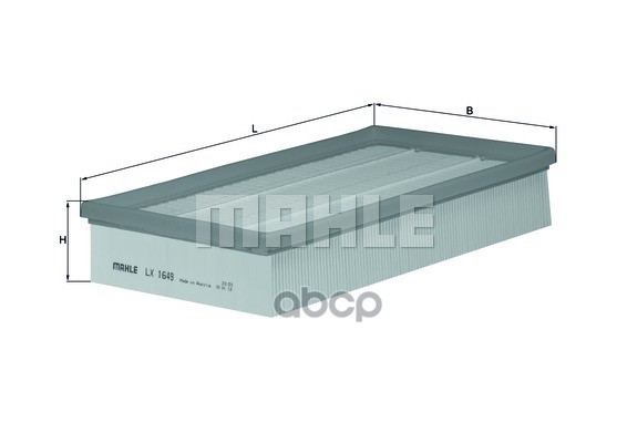 Воздушный фильтр Mahle/Knecht LX1649, LX1649
Воздушный фильтр Mahle/Knecht LX1649, LX1649