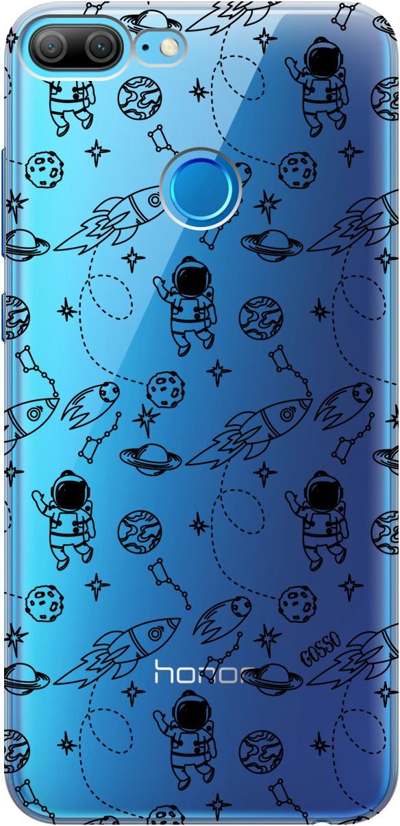 Силиконовый чехол на Honor 9 Lite с 3D принтом "Space" прозрачный, Прозрачный;черный, 0
Силиконовый чехол на Honor 9 Lite с 3D принтом "Space" прозрачный, Прозрачный;черный, 0