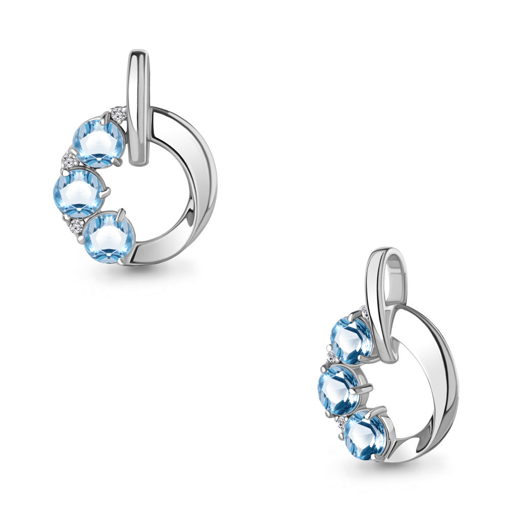 Кулон из серебра с топазом\фианитом Aquamarine Aquamarine 2533805А_925_р, 2533805А_925_р
Кулон из серебра с топазом\фианитом Aquamarine Aquamarine 2533805А_925_р, 2533805А_925_р