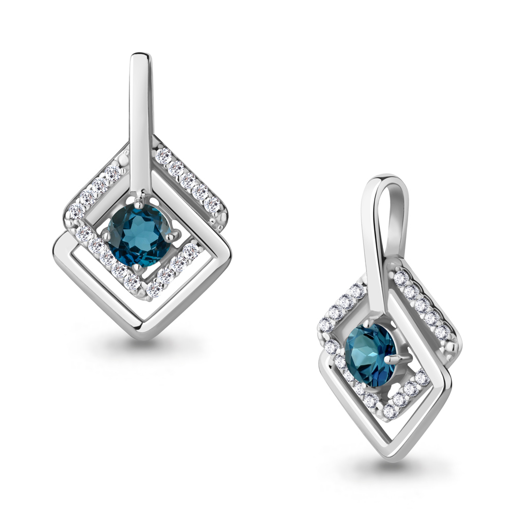 Кулон из серебра с топазом\фианитом Aquamarine Aquamarine 2533608А_925_р, 2533608А_925_р
Кулон из серебра с топазом\фианитом Aquamarine Aquamarine 2533608А_925_р, 2533608А_925_р