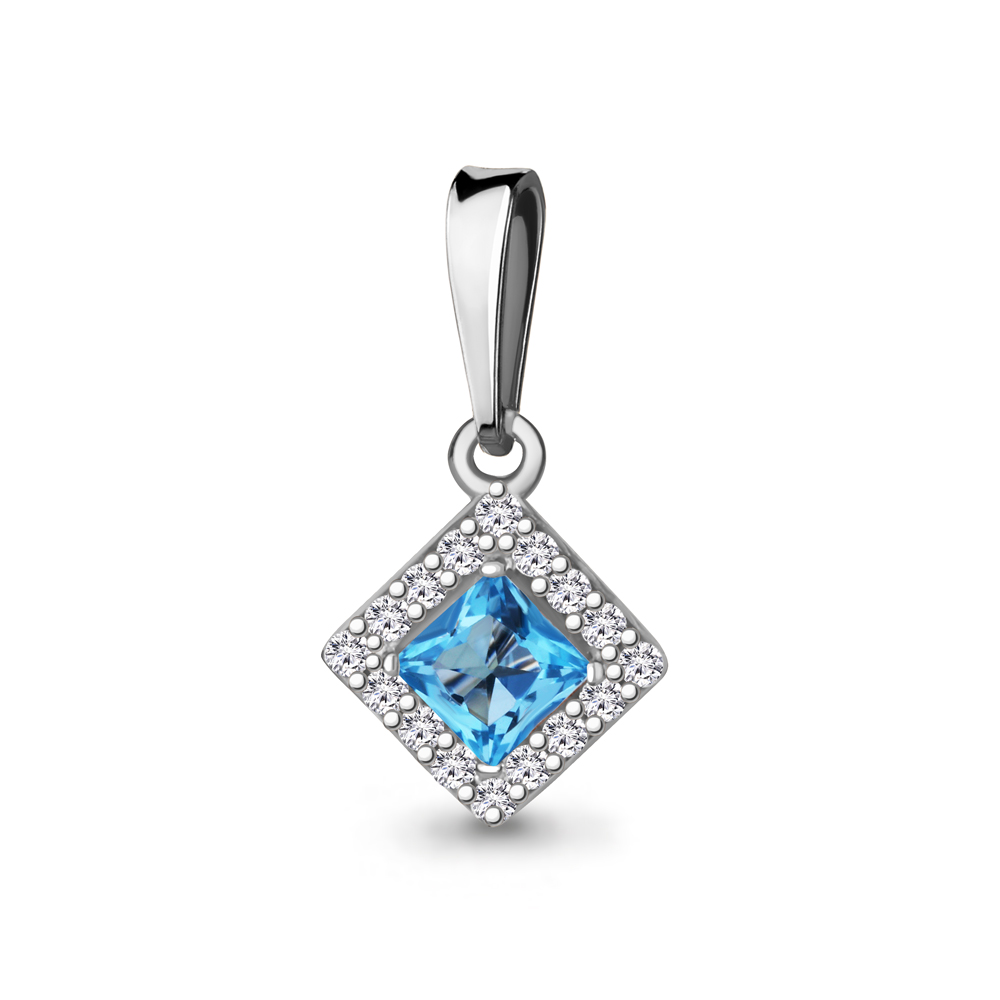 Кулон из серебра с топазом\фианитом Aquamarine Aquamarine 2533405А_925_р, 2533405А_925_р
Кулон из серебра с топазом\фианитом Aquamarine Aquamarine 2533405А_925_р, 2533405А_925_р
