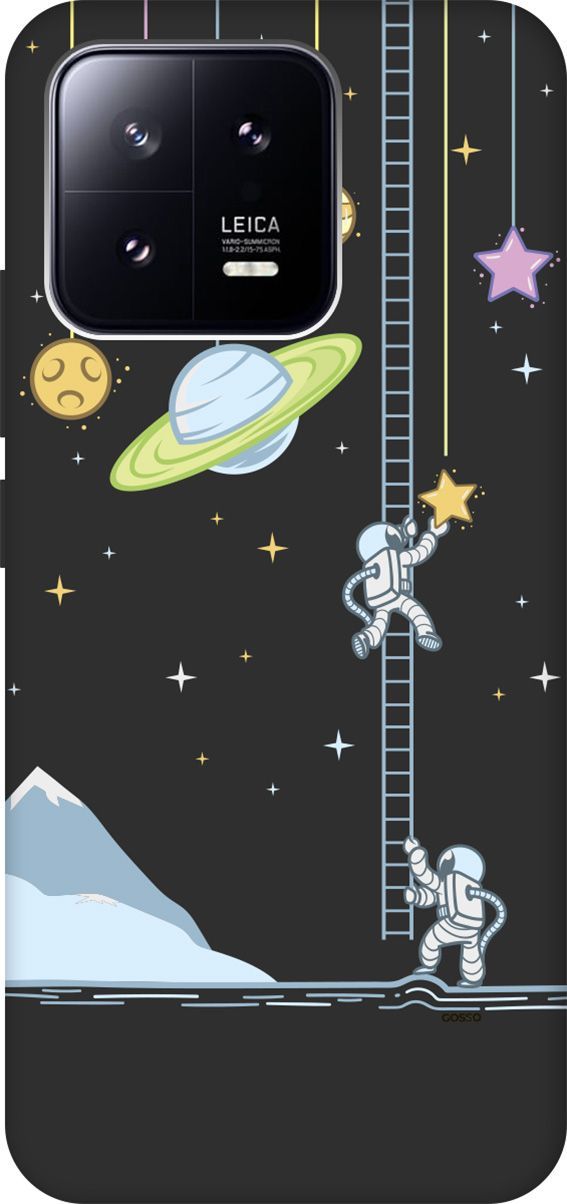Матовый Soft Touch Чехол на Xiaomi 13 с 3D принтом "Ladder into Space" черный, Черный;белый, 159020
Матовый Soft Touch Чехол на Xiaomi 13 с 3D принтом "Ladder into Space" черный, Черный;белый, 159020