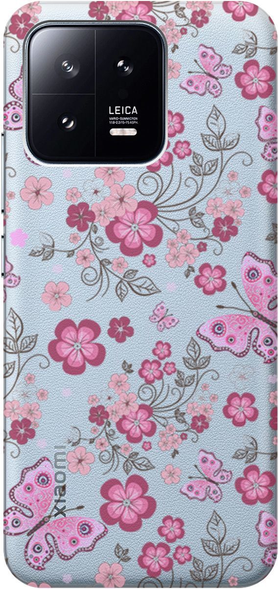 Чехол на Xiaomi 13 с 3D принтом "Butterflies and Flowers" прозрачный, Прозрачный;розовый, 159017
Чехол на Xiaomi 13 с 3D принтом "Butterflies and Flowers" прозрачный, Прозрачный;розовый, 159017