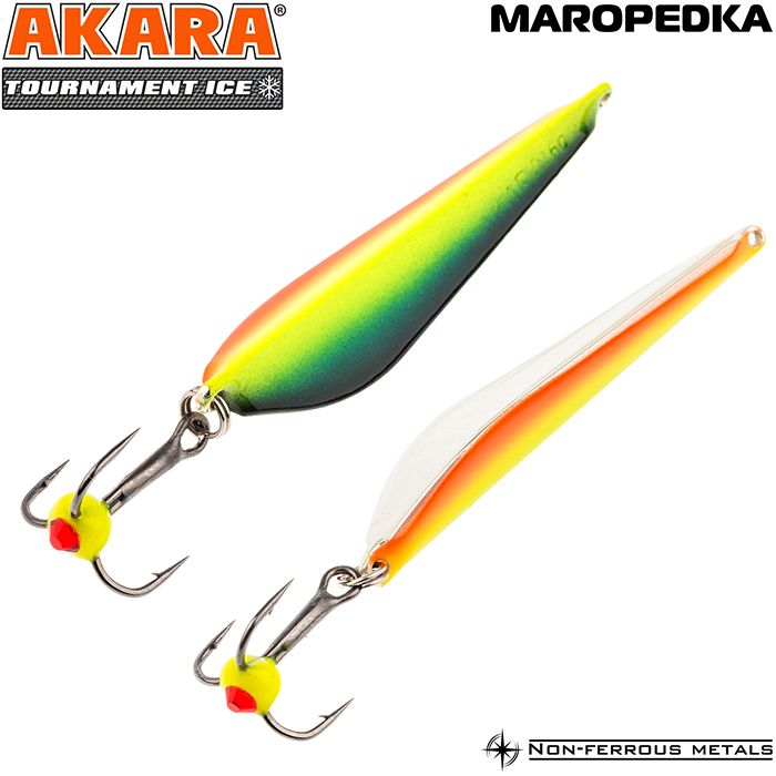 Блесна Akara Tournament Ice ATI-MAR-100-27SIL маропедка 18 гр 100 мм, Tournament Ice
Блесна Akara Tournament Ice ATI-MAR-100-27SIL маропедка 18 гр 100 мм, Tournament Ice