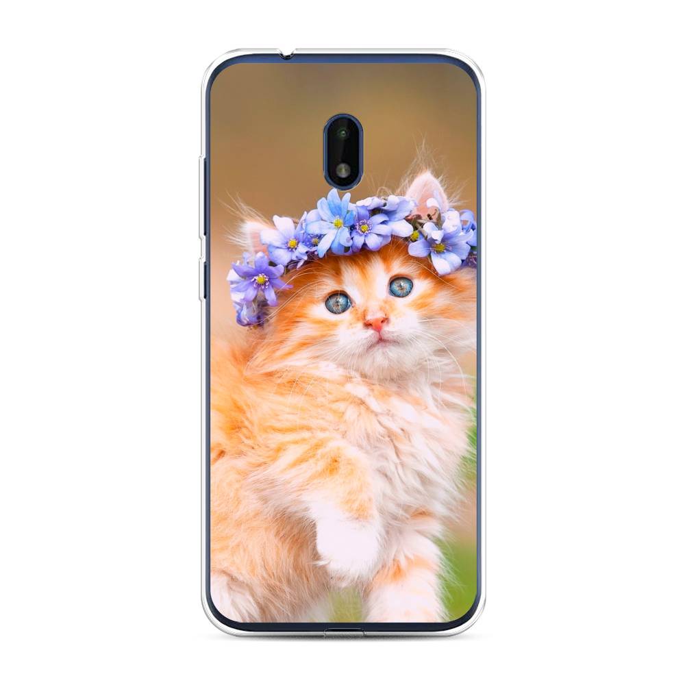 Чехол Awog на Nokia C1 Plus / Нокиа C1 Plus "Рыжий кот в венке", Коричневый;синий, 124650-1
Чехол Awog на Nokia C1 Plus / Нокиа C1 Plus "Рыжий кот в венке", Коричневый;синий, 124650-1