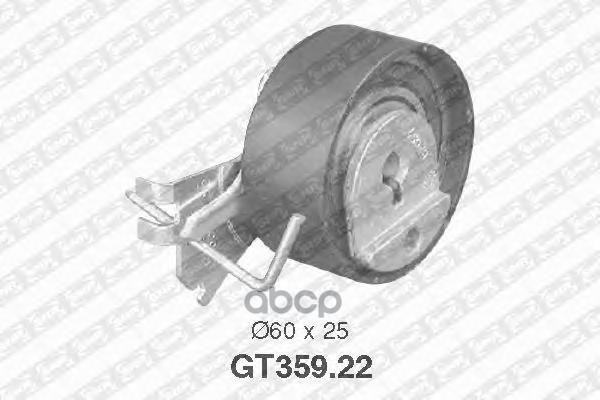 GT359.22_ролик натяжной ремня ГРМ!\ Citroen C3 1.4, Peugeot 206/306/307/Partner 1.1/1.4 93, GT35922
GT359.22_ролик натяжной ремня ГРМ!\ Citroen C3 1.4, Peugeot 206/306/307/Partner 1.1/1.4 93, GT35922