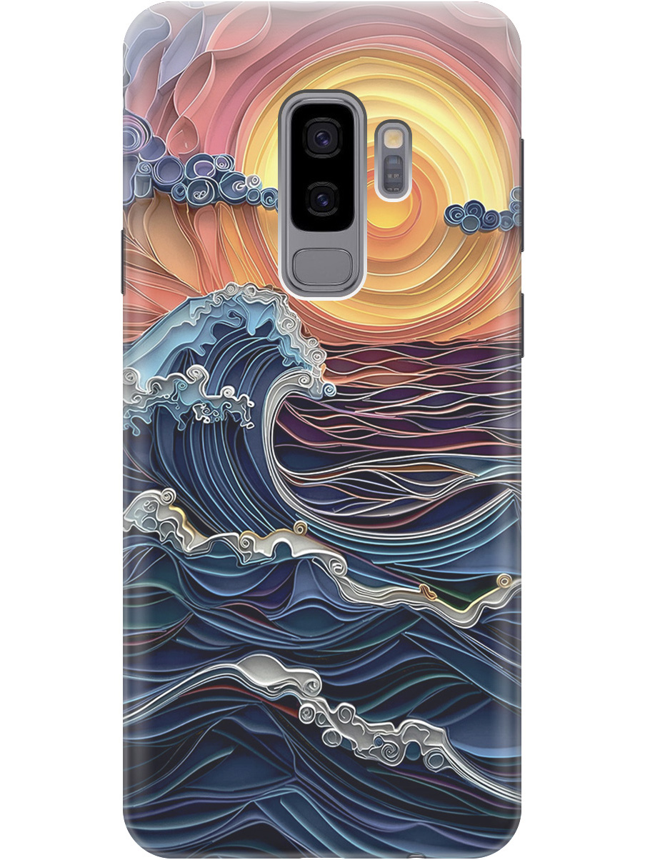 Силиконовый чехол на Samsung Galaxy S9+ с принтом "Волны на закате", Прозрачный;оранжевый;синий, 717439310
Силиконовый чехол на Samsung Galaxy S9+ с принтом "Волны на закате", Прозрачный;оранжевый;синий, 717439310