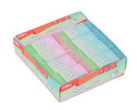 Ластик Deli EH00900 POP 60x20x10мм ассорти индивидуальная картонная упаковка, Разноцветный
Ластик Deli EH00900 POP 60x20x10мм ассорти индивидуальная картонная упаковка, Разноцветный