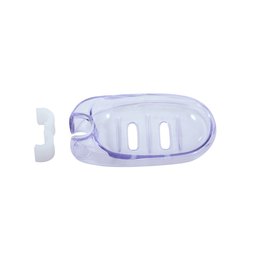 Мыльница PD0013 пластик/хром для душевой штанги d18 мм.
Мыльница PD0013 пластик/хром для душевой штанги d18 мм.