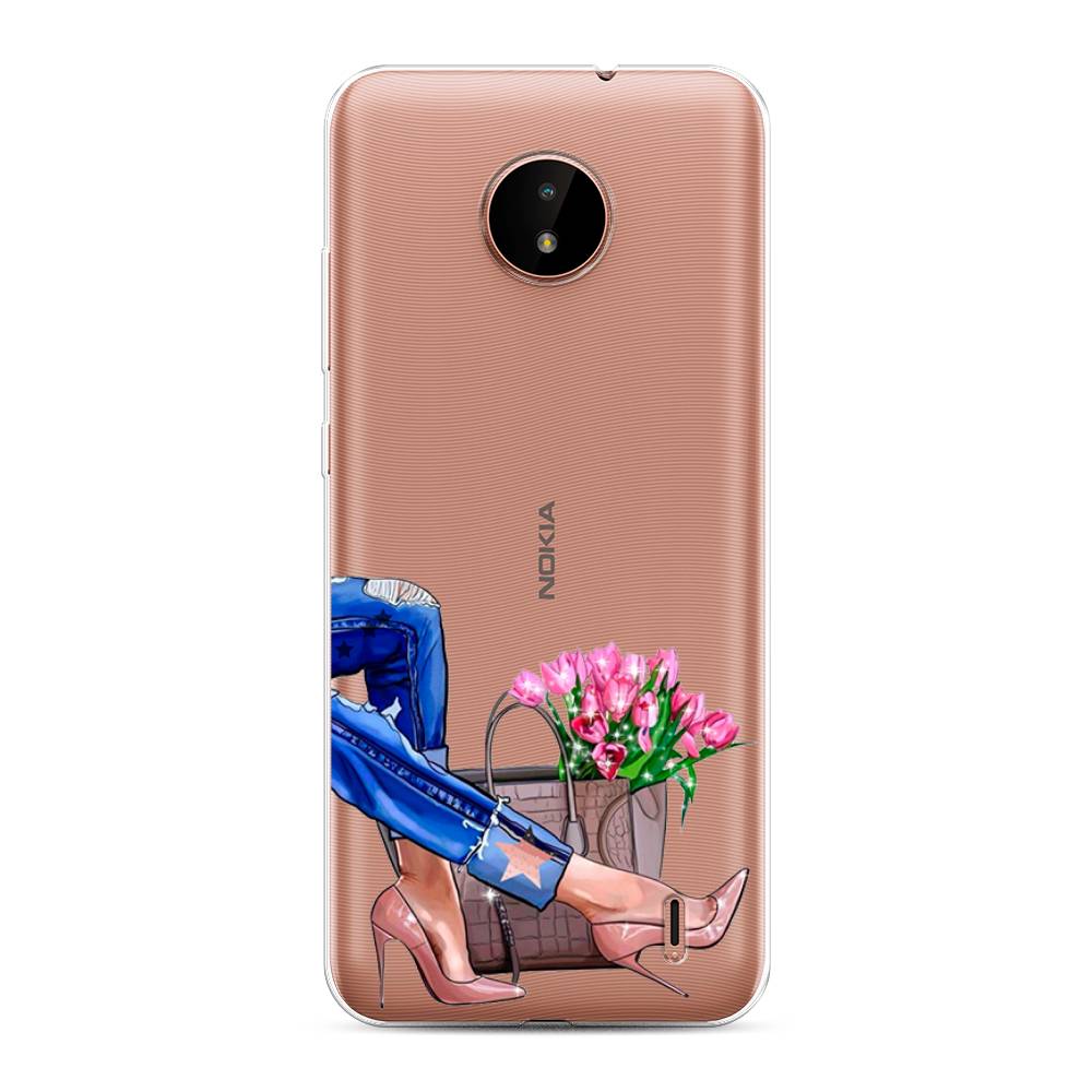 Чехол Awog на Nokia C20 / Нокиа C20 "Каблучки", Голубой;коричневый;розовый, 124350-7
Чехол Awog на Nokia C20 / Нокиа C20 "Каблучки", Голубой;коричневый;розовый, 124350-7