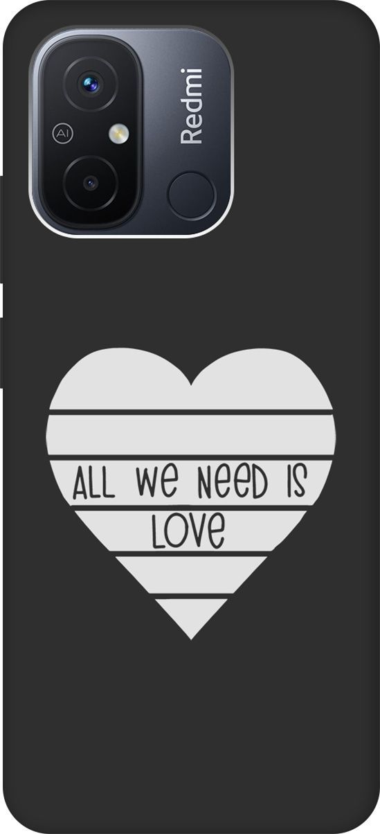 Чехол на Xiaomi Redmi 12C с 3D принтом "All We Need is Love W" черный, Черный;белый, 158937
Чехол на Xiaomi Redmi 12C с 3D принтом "All We Need is Love W" черный, Черный;белый, 158937