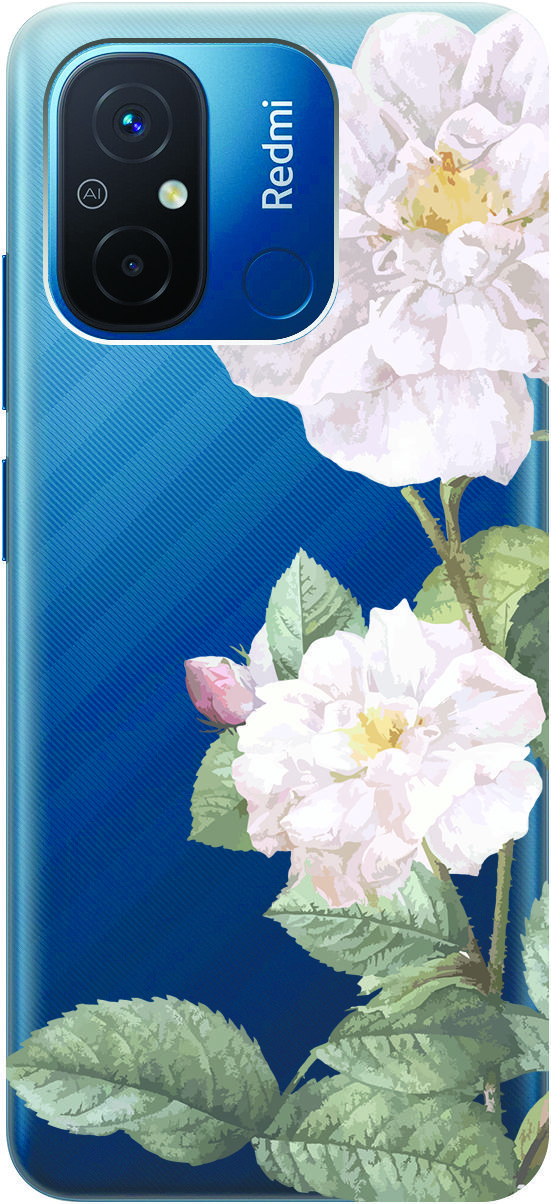 Чехол на Xiaomi Redmi 12C с 3D принтом "White Rose" прозрачный, Прозрачный;черный, 158934
Чехол на Xiaomi Redmi 12C с 3D принтом "White Rose" прозрачный, Прозрачный;черный, 158934