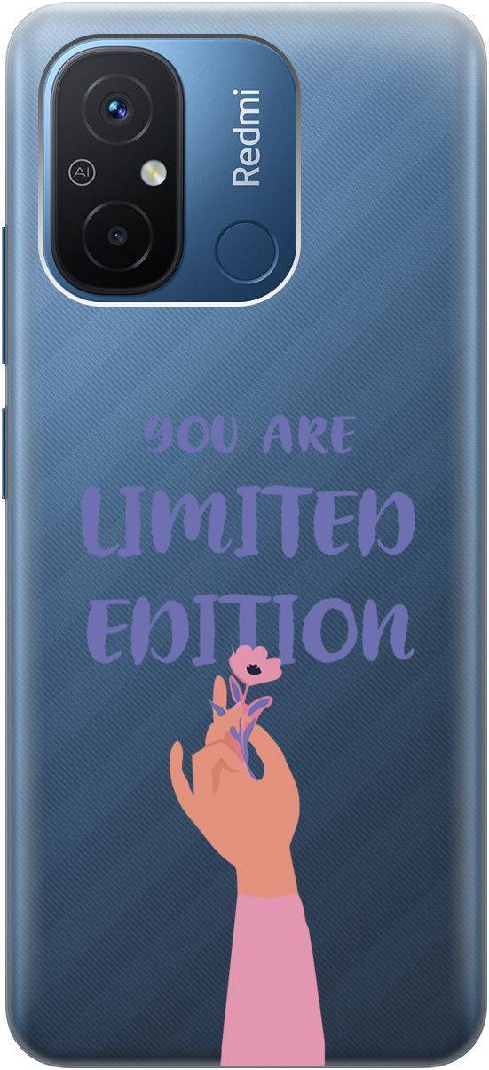Чехол на Xiaomi Redmi 12C с 3D принтом "Limited Edition" прозрачный, Прозрачный;розовый, 158933
Чехол на Xiaomi Redmi 12C с 3D принтом "Limited Edition" прозрачный, Прозрачный;розовый, 158933