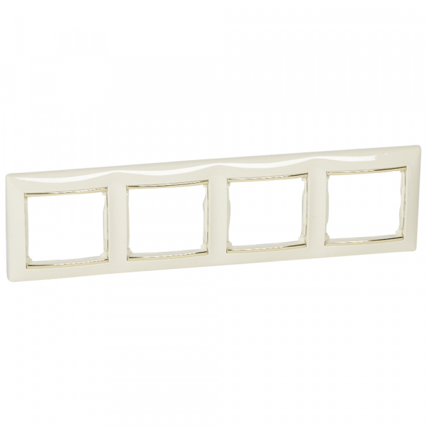 Legrand Valena Крем/Золото Рамка 4-ая горизонт., Бежевый;золотистый
Legrand Valena Крем/Золото Рамка 4-ая горизонт., Бежевый;золотистый