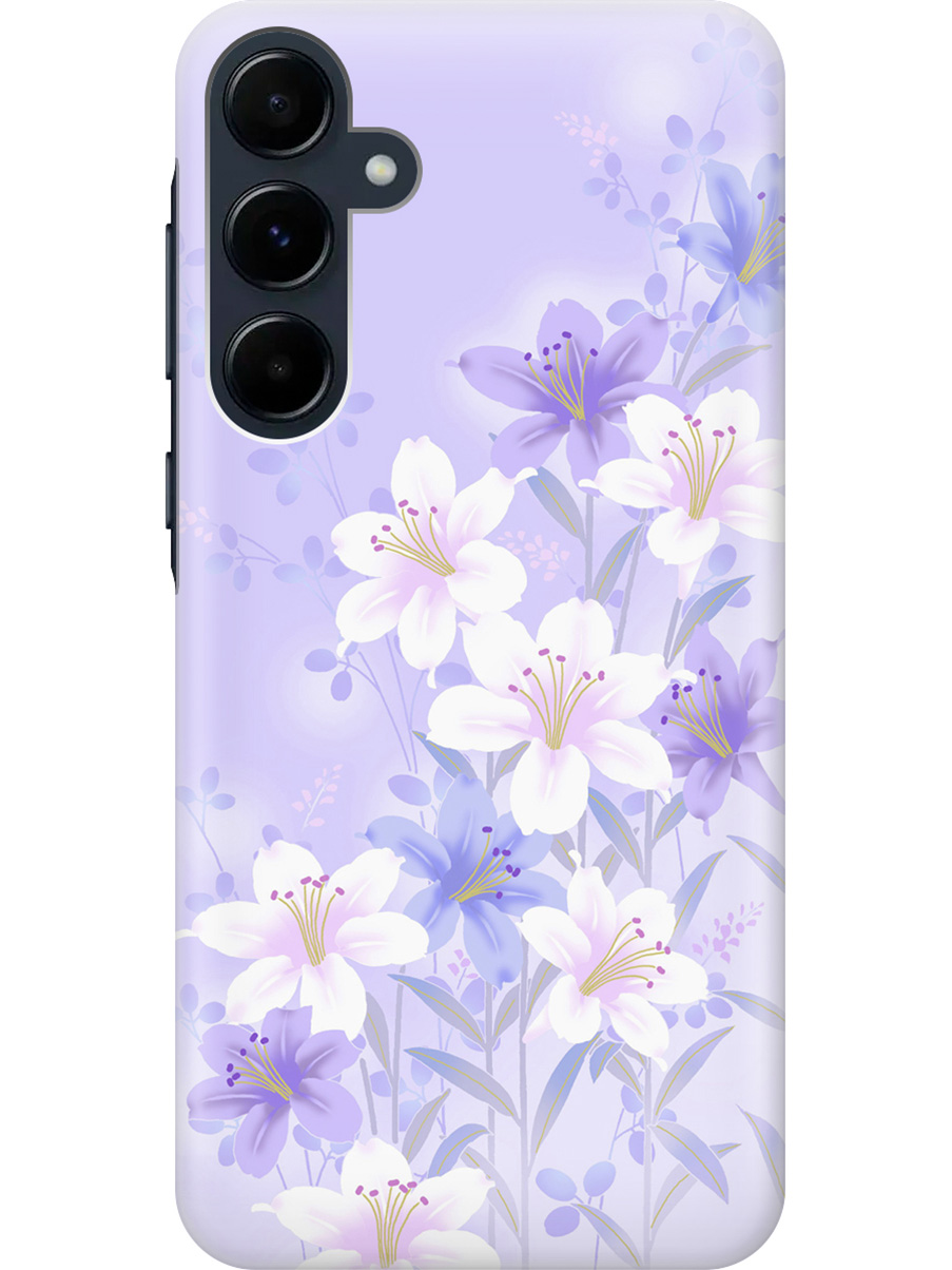 Силиконовый чехол на Samsung Galaxy A55 с рисунком "Лилии на фиолетовом", Белый;фиолетовый, 20012126
Силиконовый чехол на Samsung Galaxy A55 с рисунком "Лилии на фиолетовом", Белый;фиолетовый, 20012126
