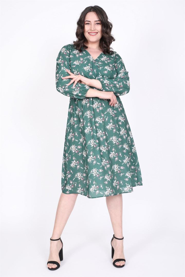 Платье женское My Line Moda 775 зеленое 42 RU (товары доставляются из-за рубежа), Зеленый, 775
Платье женское My Line Moda 775 зеленое 42 RU (товары доставляются из-за рубежа), Зеленый, 775