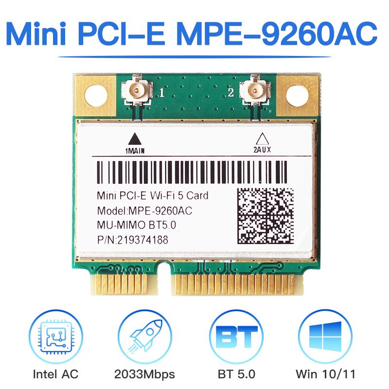 Приемник Wi-Fi NoBrand для компьютера Mini PCI-e 802.11n; 802.11a; 802.11g; 802.11ac, Зеленый;белый
Приемник Wi-Fi NoBrand для компьютера Mini PCI-e 802.11n; 802.11a; 802.11g; 802.11ac, Зеленый;белый