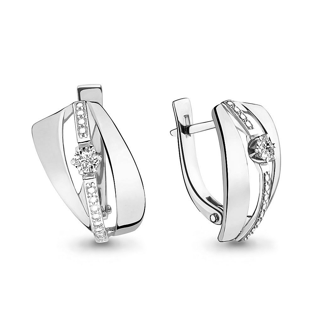 Серьги из белого золота с бриллиантом Aquamarine Aquamarine 942075_585_бз, 942075_585_бз
Серьги из белого золота с бриллиантом Aquamarine Aquamarine 942075_585_бз, 942075_585_бз