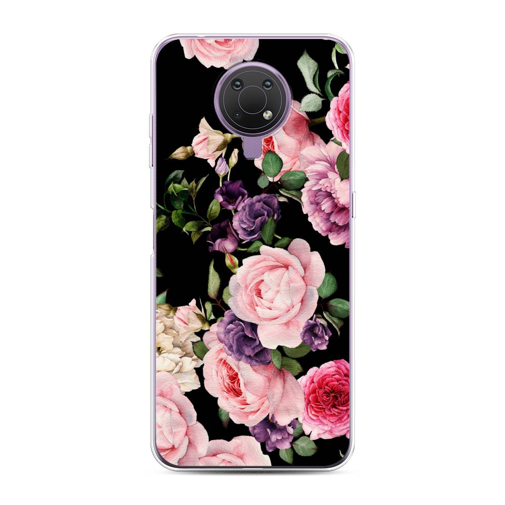 Чехол Awog на Nokia G10 / Нокиа G10 "Пионы на черном", Черный;розовый;зеленый, 124050-8
Чехол Awog на Nokia G10 / Нокиа G10 "Пионы на черном", Черный;розовый;зеленый, 124050-8