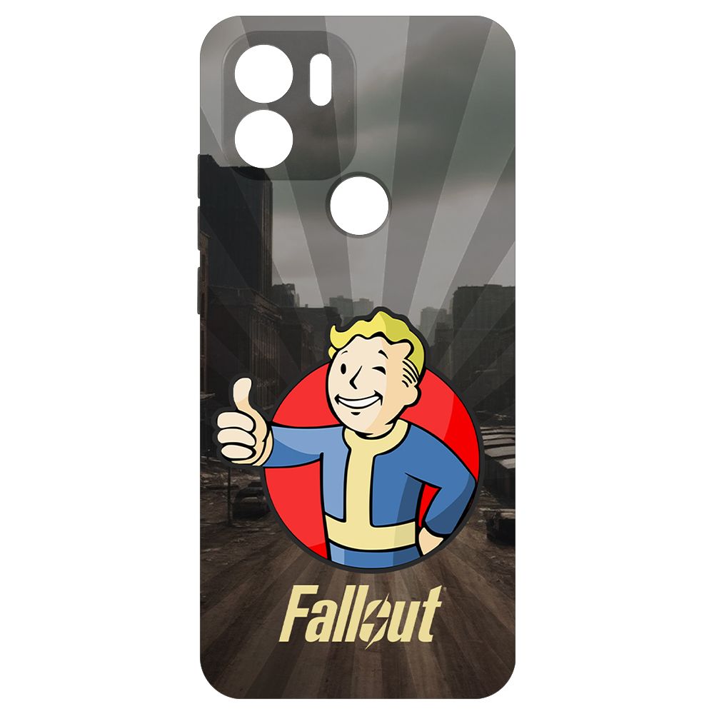 Чехол-накладка Krutoff Soft Case Фоллаут (Fallout) - Волт-бой для Xiaomi Redmi A1+ черный
Чехол-накладка Krutoff Soft Case Фоллаут (Fallout) - Волт-бой для Xiaomi Redmi A1+ черный