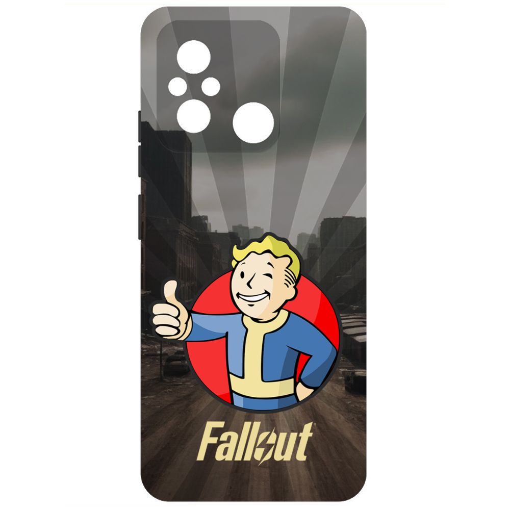 Чехол-накладка Krutoff Soft Case Фоллаут (Fallout) - Волт-бой для Xiaomi Redmi 12C черный
Чехол-накладка Krutoff Soft Case Фоллаут (Fallout) - Волт-бой для Xiaomi Redmi 12C черный