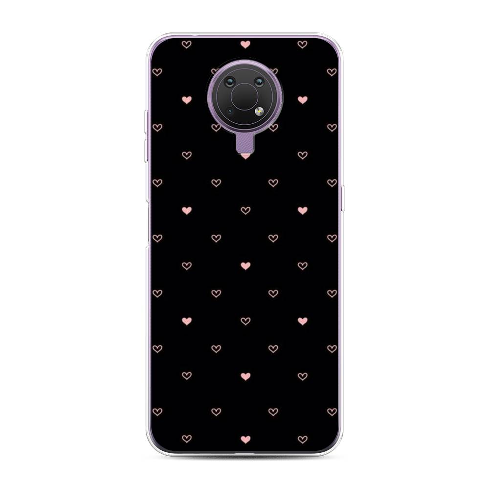Чехол Awog на Nokia G10 / Нокиа G10 "Черный фон и сердечки", Розовый;серый;черный, 124050-3
Чехол Awog на Nokia G10 / Нокиа G10 "Черный фон и сердечки", Розовый;серый;черный, 124050-3