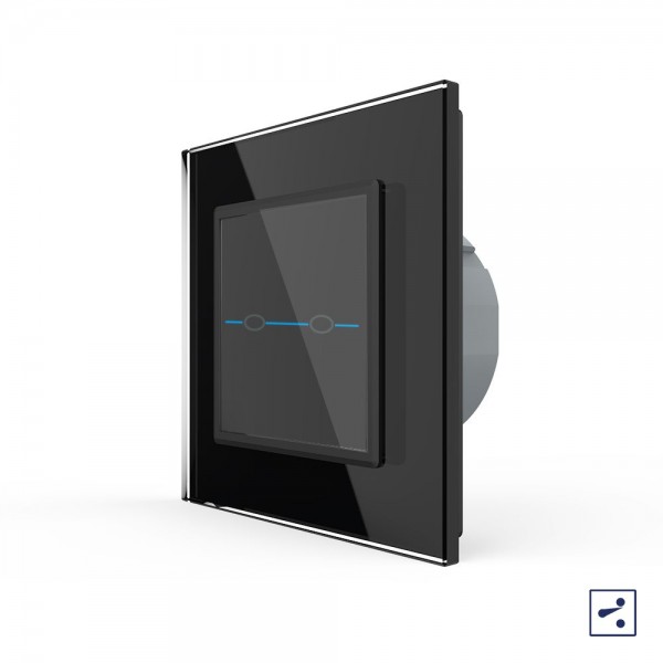 Сенсорный проходной выкл. Livolo Quadro 2 клавиши 1 пост Черный VL-Q702S-12 Ливолотач, Сенсорный проходной выключатель Livolo Quadro 2 клавиши 1 пост Черный
Сенсорный проходной выкл. Livolo Quadro 2 клавиши 1 пост Черный VL-Q702S-12 Ливолотач, Сенсорный проходной выключатель Livolo Quadro 2 клавиши 1 пост Черный