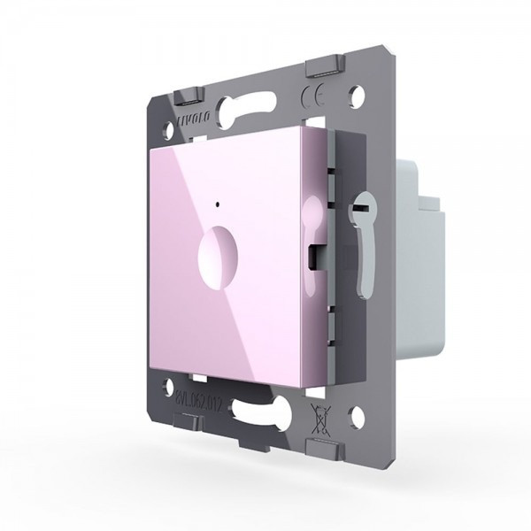 Одноклавишный сенсорный выкл. Livolo Module, цвет розовый (мех.) VL-P7-01-17 Ливолотач, Одноклавишный сенсорный выключатель Livolo Module, цвет розовый (механизм)
Одноклавишный сенсорный выкл. Livolo Module, цвет розовый (мех.) VL-P7-01-17 Ливолотач, Одноклавишный сенсорный выключатель Livolo Module, цвет розовый (механизм)