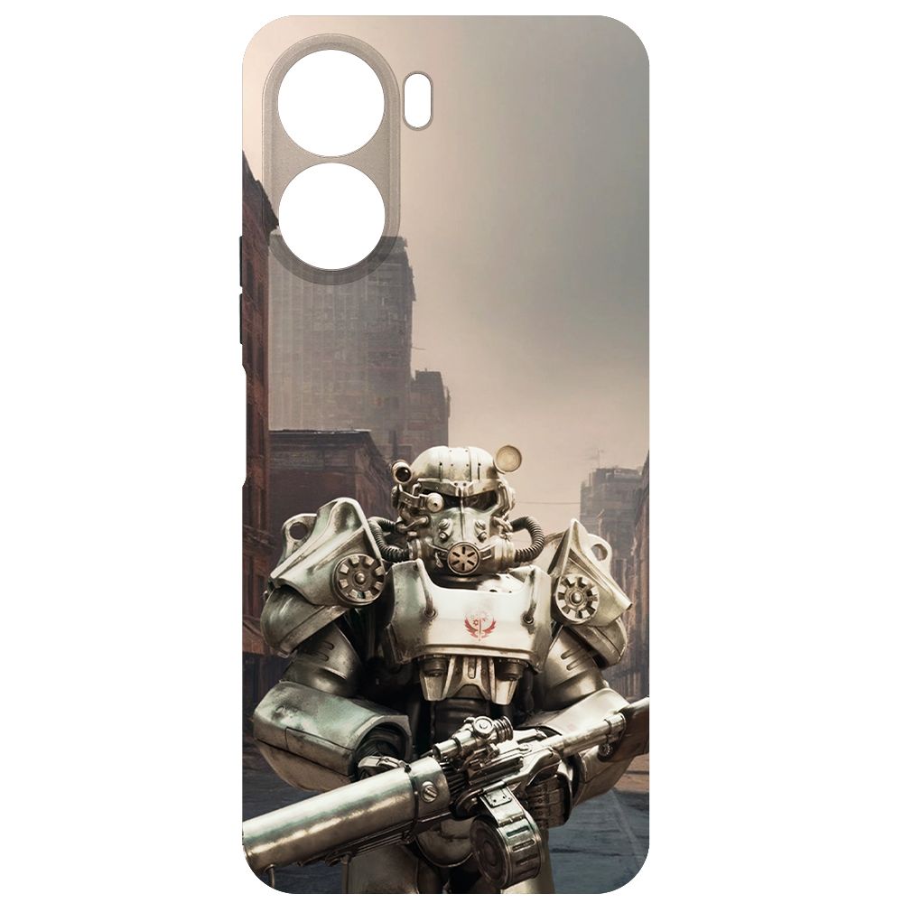 Чехол-накладка Krutoff Soft Case Фоллаут (Fallout) - Рыцарь Братства для Vivo Y16 черный
Чехол-накладка Krutoff Soft Case Фоллаут (Fallout) - Рыцарь Братства для Vivo Y16 черный
