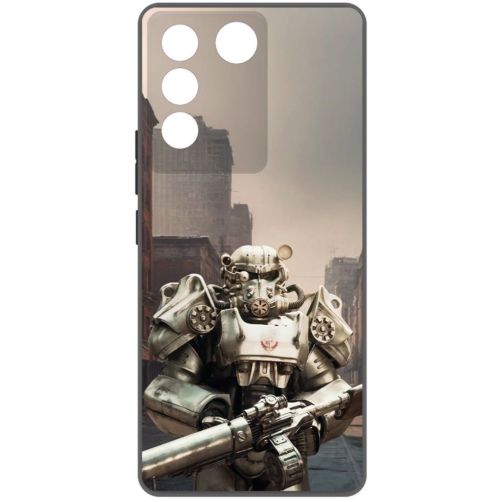 Чехол-накладка Krutoff Soft Case Фоллаут (Fallout) - Рыцарь Братства для Vivo V27e черный
Чехол-накладка Krutoff Soft Case Фоллаут (Fallout) - Рыцарь Братства для Vivo V27e черный
