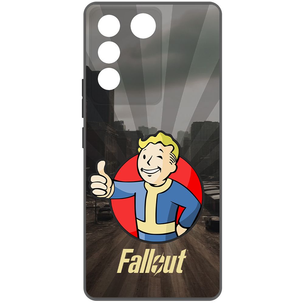 Чехол-накладка Krutoff Soft Case Фоллаут (Fallout) - Волт-бой для Vivo T2 черный
Чехол-накладка Krutoff Soft Case Фоллаут (Fallout) - Волт-бой для Vivo T2 черный