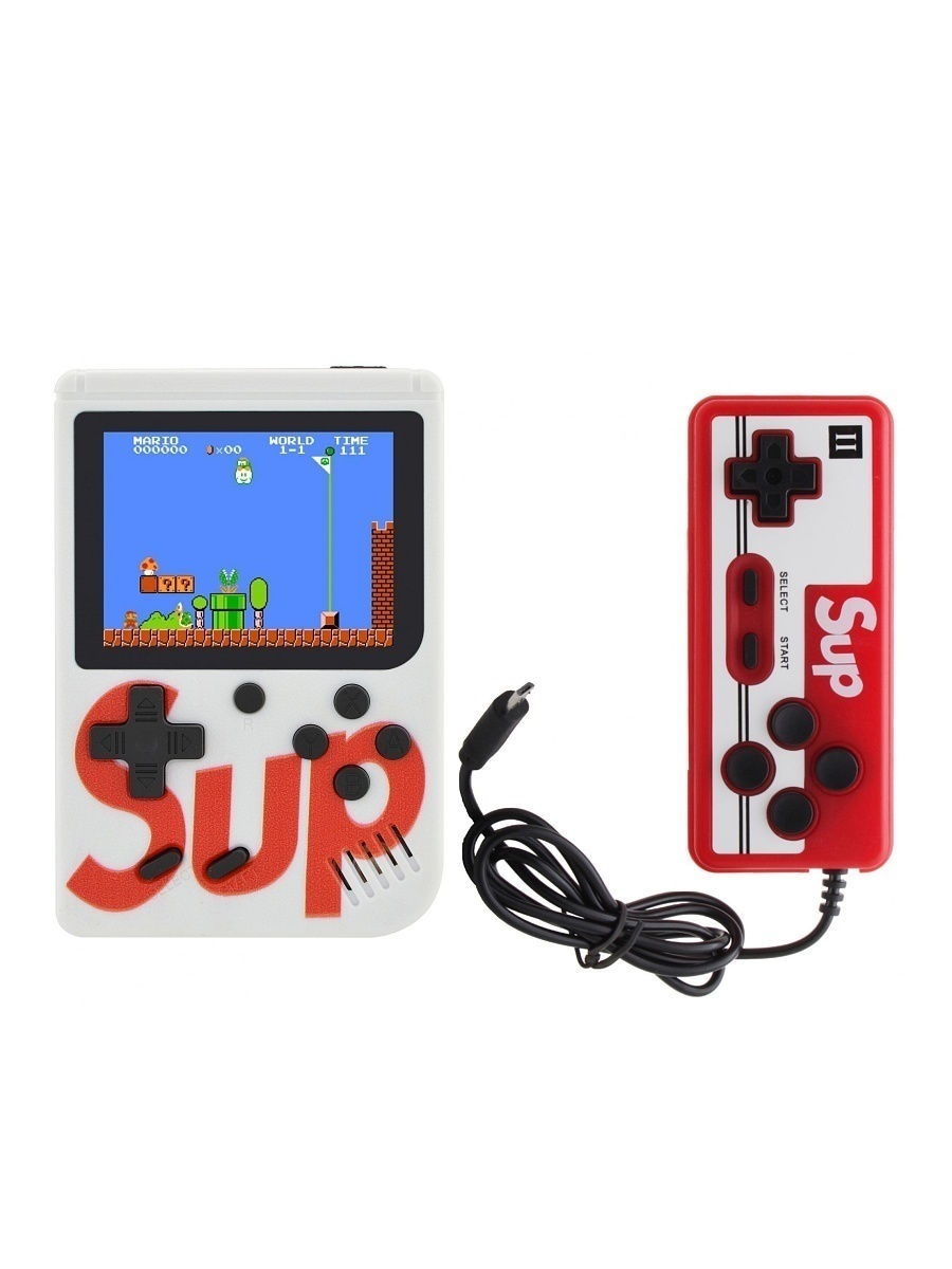 фото Портативная игровая приставка poco case sup game box 400в1 red