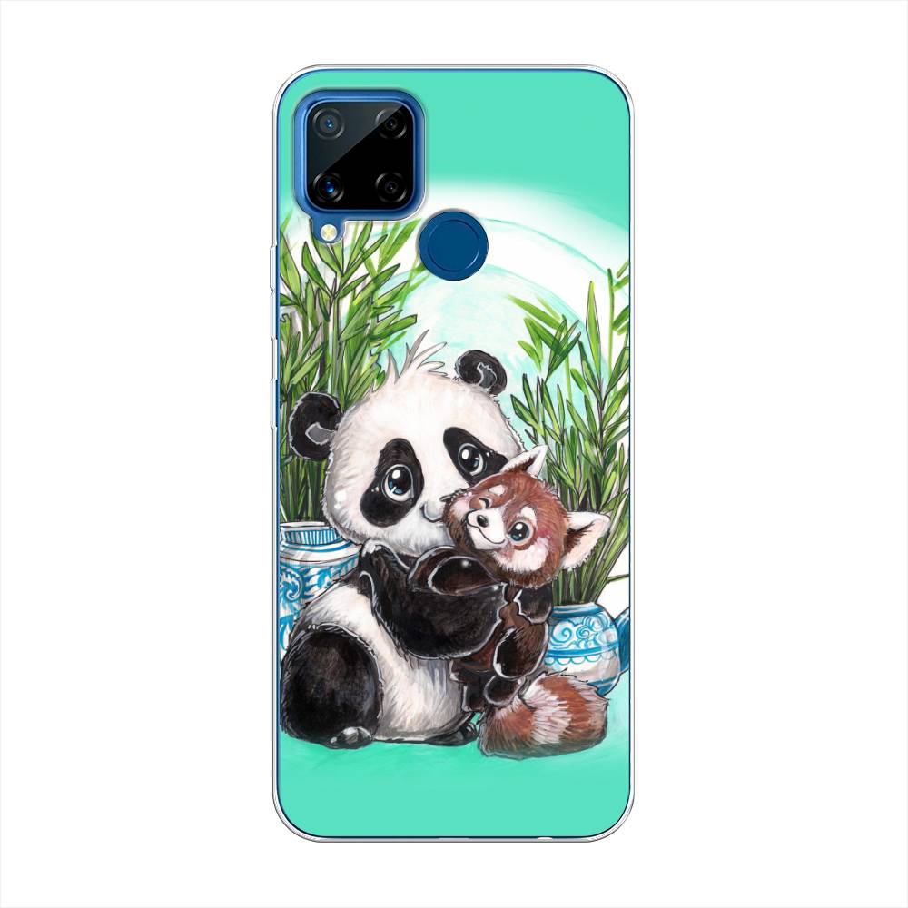 Чехол Awog на Realme C15 "Друзья зверята", Разноцветный, 255050-2 
Чехол Awog на Realme C15 "Друзья зверята", Разноцветный, 255050-2