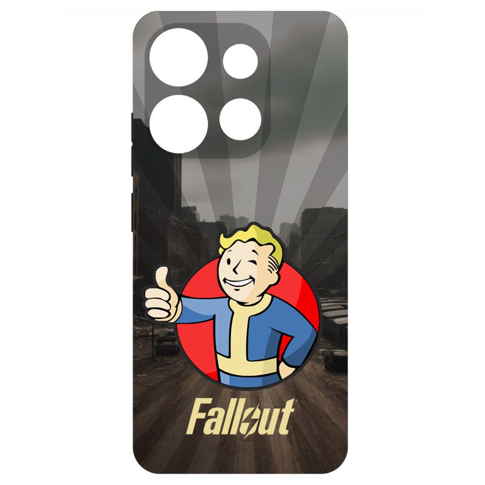 Чехол-накладка Krutoff Soft Case Фоллаут (Fallout) - Волт-бой для TECNO POP 7 Pro черный
Чехол-накладка Krutoff Soft Case Фоллаут (Fallout) - Волт-бой для TECNO POP 7 Pro черный