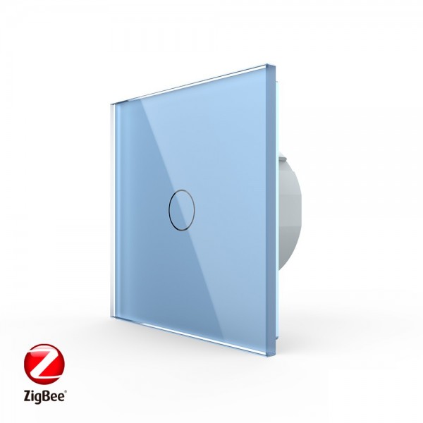 Сенсорный выкл. Livolo ZigBee (Wi-Fi) 1 клавиша 1 пост Синий VL-C701Z-19 Ливолотач, Сенсорный выключатель Livolo ZigBee (Wi-Fi) 1 клавиша 1 пост Синий
Сенсорный выкл. Livolo ZigBee (Wi-Fi) 1 клавиша 1 пост Синий VL-C701Z-19 Ливолотач, Сенсорный выключатель Livolo ZigBee (Wi-Fi) 1 клавиша 1 пост Синий