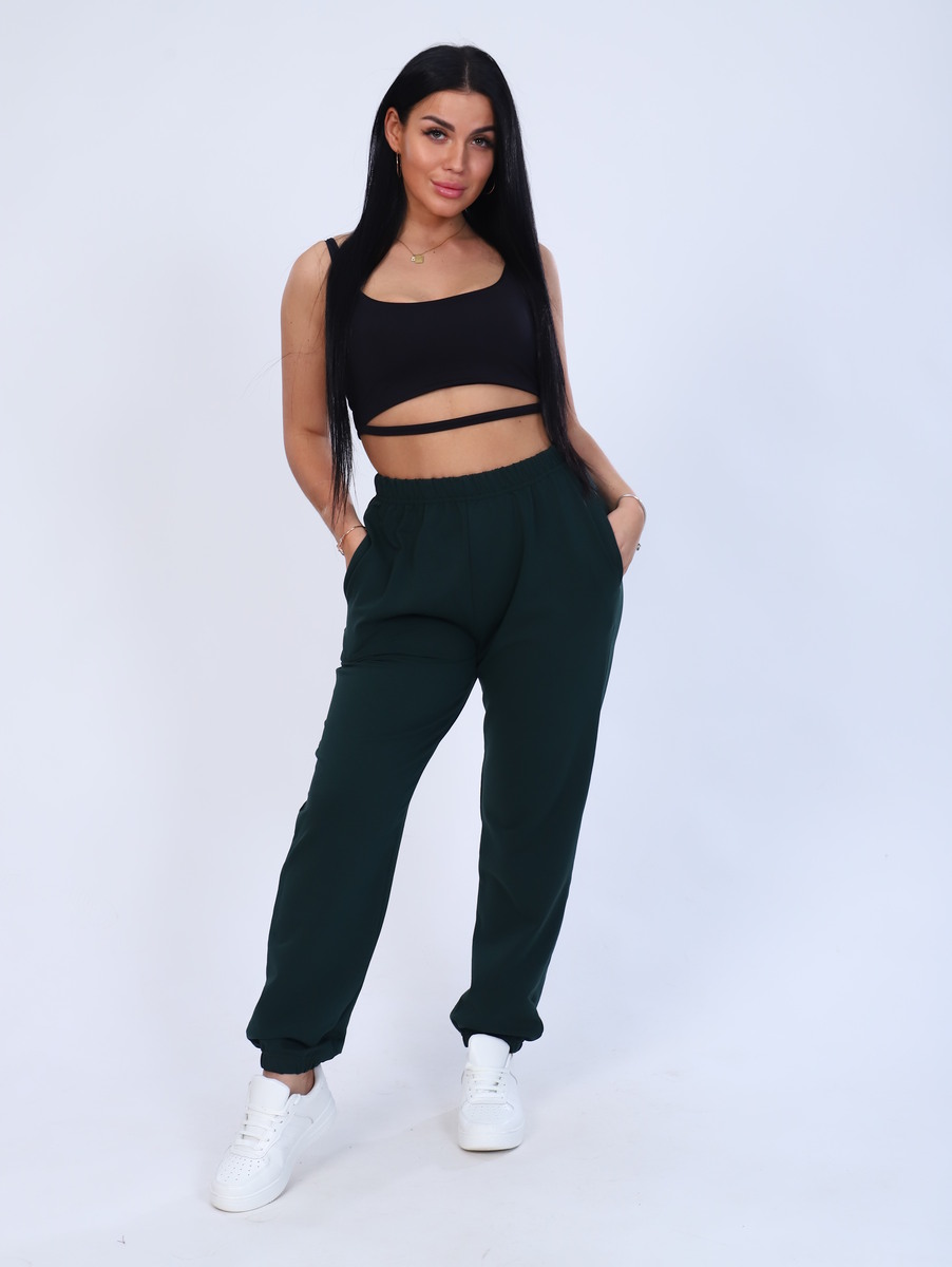 Спортивные брюки женские New Life jersey 702/5-од/зелёный зеленые 48 RU, 702/5-од/зелёный
Спортивные брюки женские New Life jersey 702/5-од/зелёный зеленые 48 RU, 702/5-од/зелёный