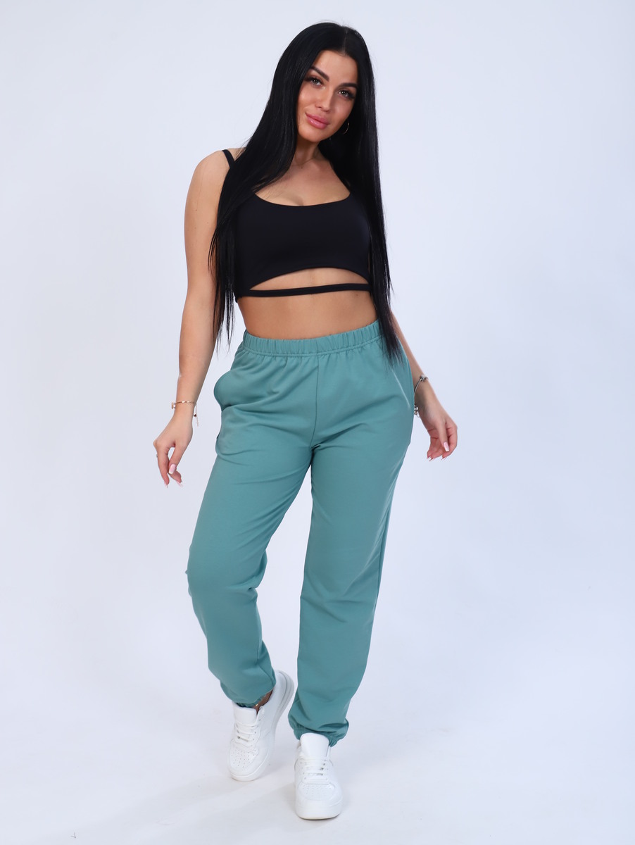 Спортивные брюки женские New Life jersey 702/6-од/изумруд голубые 48 RU, 702/6-од/изумруд
Спортивные брюки женские New Life jersey 702/6-од/изумруд голубые 48 RU, 702/6-од/изумруд