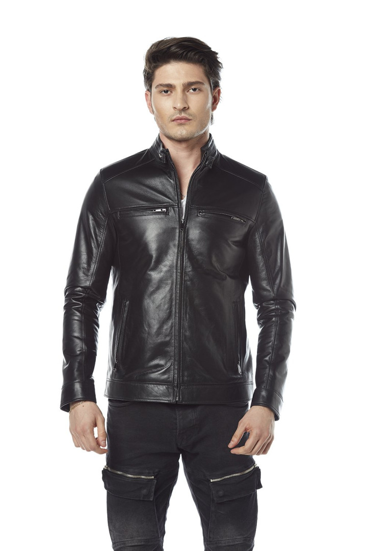 Кожаная куртка мужская Hodore H35-5103S черная M (товары доставляются из-за рубежа), H35-5103S
Кожаная куртка мужская Hodore H35-5103S черная M (товары доставляются из-за рубежа), H35-5103S