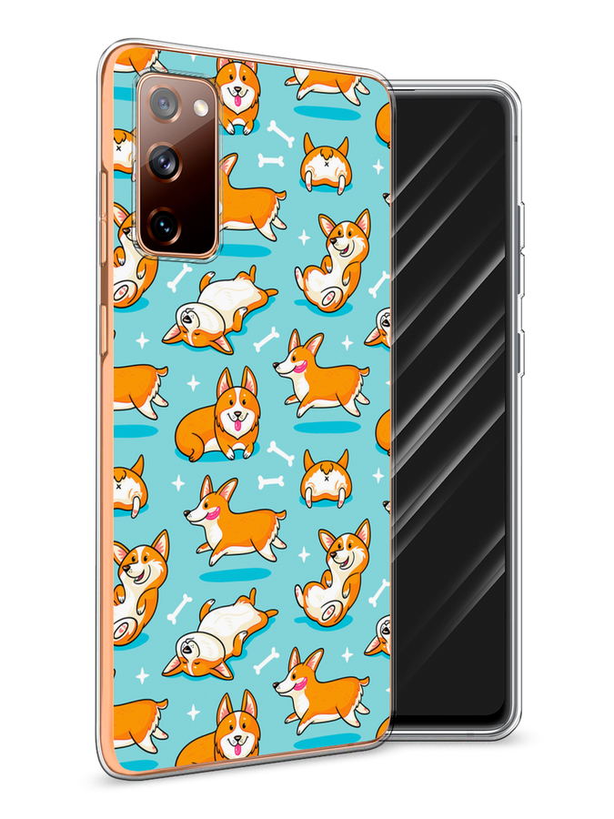 Чехол Awog на Samsung Galaxy S20 FE / Самсунг S20 FE "Веселые корги", Разноцветный, 2101350-2
Чехол Awog на Samsung Galaxy S20 FE / Самсунг S20 FE "Веселые корги", Разноцветный, 2101350-2