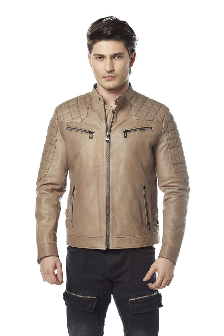 Кожаная куртка мужская Hodore H35-007L бежевая XL (товары доставляются из-за рубежа), H35-007L
Кожаная куртка мужская Hodore H35-007L бежевая XL (товары доставляются из-за рубежа), H35-007L
