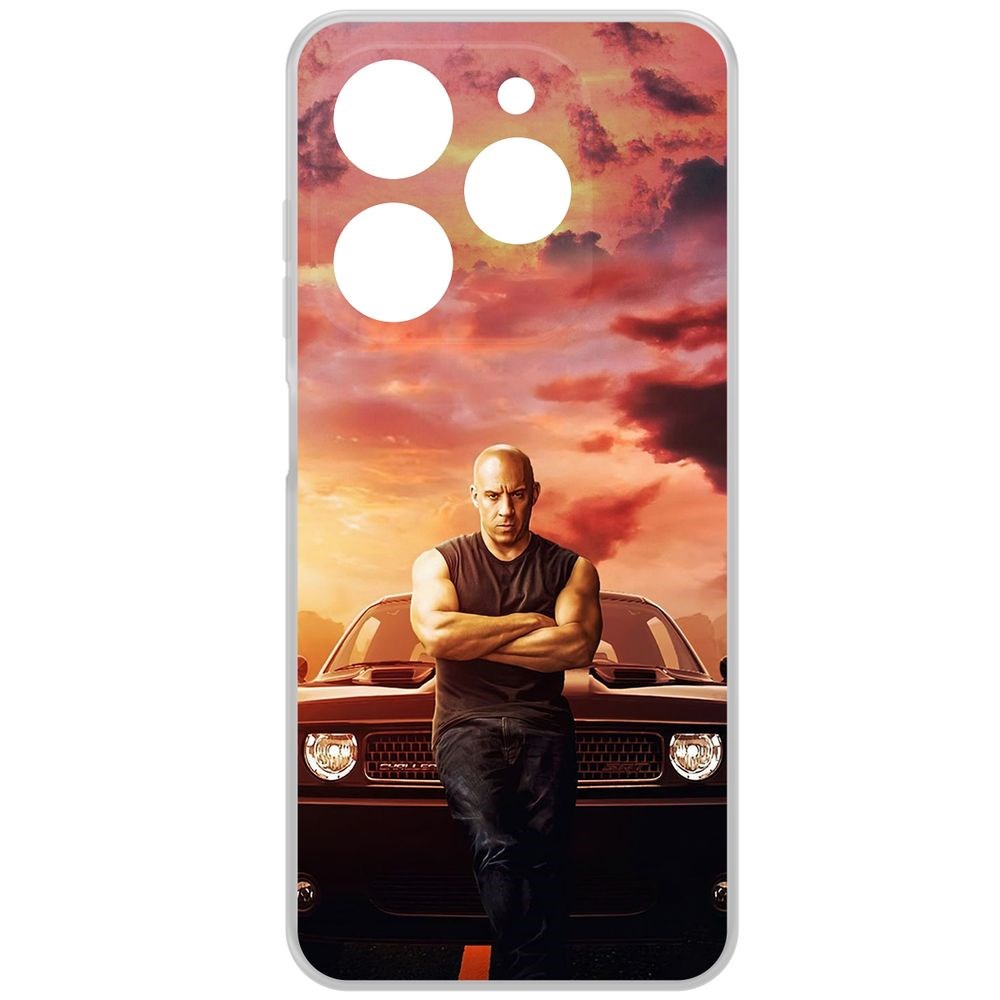 Чехол-накладка Krutoff Clear Case Форсаж. Доминик Торетто для TECNO Spark Go 2024, Прозрачный
Чехол-накладка Krutoff Clear Case Форсаж. Доминик Торетто для TECNO Spark Go 2024, Прозрачный