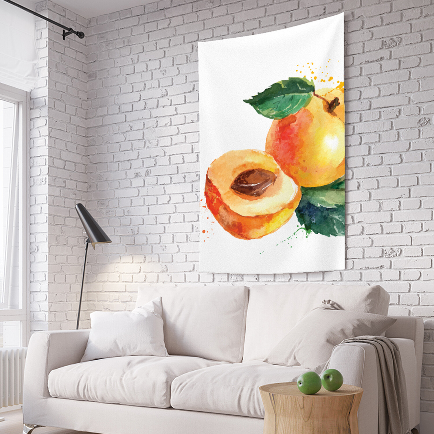 Вертикальное фотопанно на стену JoyArty Акварельные персики 150x200 см, Акварельные персики
Вертикальное фотопанно на стену JoyArty Акварельные персики 150x200 см, Акварельные персики