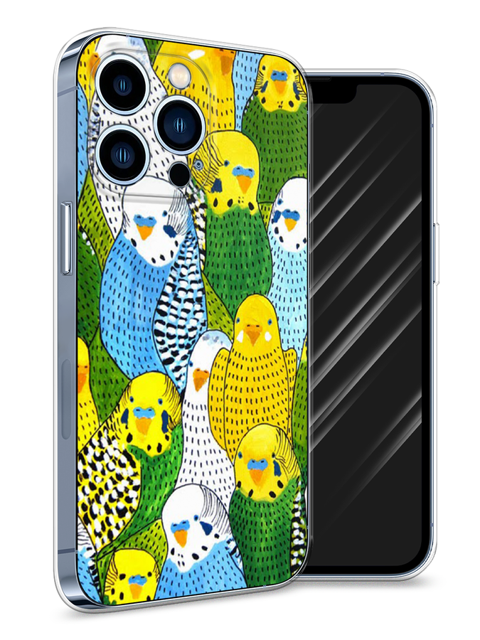 Чехол Awog на Apple iPhone 13 Pro / Айфон 13 Pro "Попугаи", Разноцветный, 14350-1
Чехол Awog на Apple iPhone 13 Pro / Айфон 13 Pro "Попугаи", Разноцветный, 14350-1