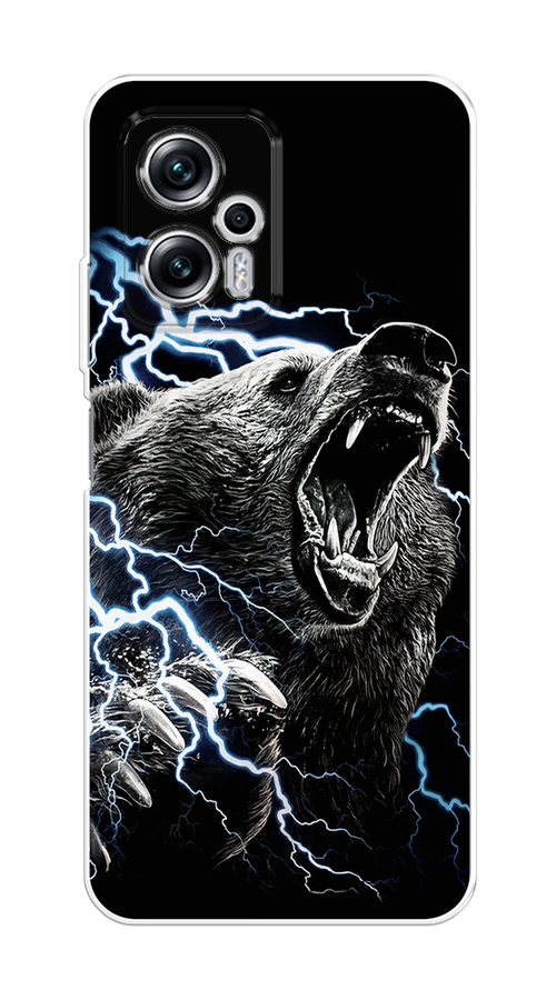 Чехол на Xiaomi Poco X4 GT/Redmi Note 11T Pro "Гроза и медведь", Черный;серый;серебристый, 315250-1
Чехол на Xiaomi Poco X4 GT/Redmi Note 11T Pro "Гроза и медведь", Черный;серый;серебристый, 315250-1