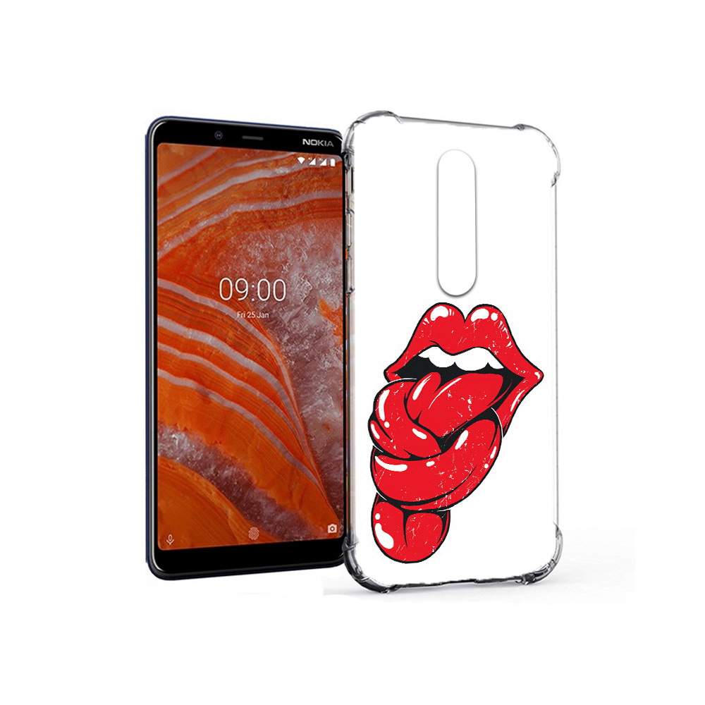 Чехол MyPads Tocco для Nokia 3.1 Plus яркие губы с языком (PT121397.96.705), Прозрачный, Tocco
Чехол MyPads Tocco для Nokia 3.1 Plus яркие губы с языком (PT121397.96.705), Прозрачный, Tocco