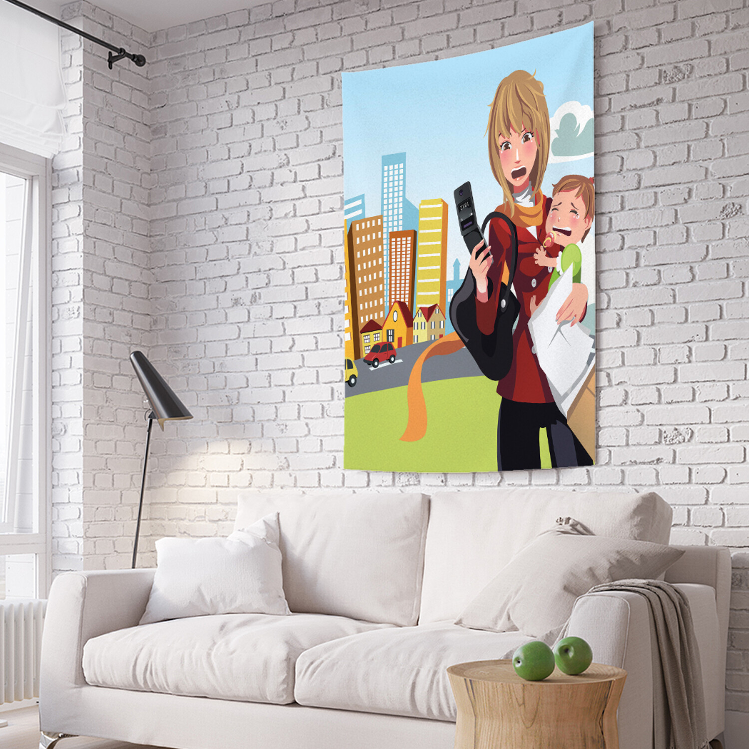 Вертикальное фотопанно на стену JoyArty Мама с плачущим ребенком 150x200 см, Мама с плачущим ребенком
Вертикальное фотопанно на стену JoyArty Мама с плачущим ребенком 150x200 см, Мама с плачущим ребенком